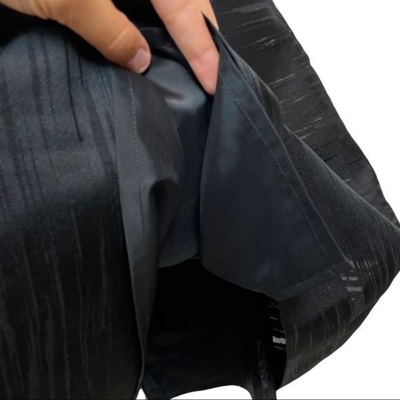 AG Phillips Silk Professional Women’s A-Line Black Short Dress - Size 10 Pockets - Picture 5 of 9